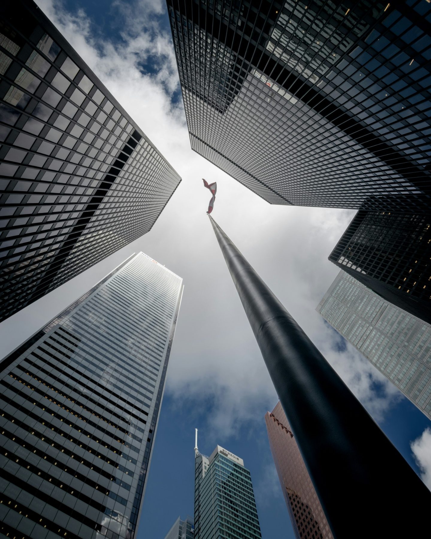Toronto financial district buildings representing business credibility before market entry