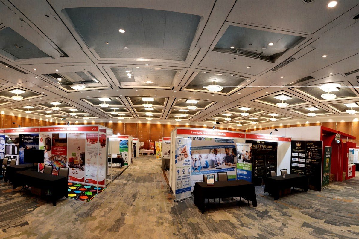 Toronto Trade Show 2026 exhibition floor with Canada-China business exhibitors