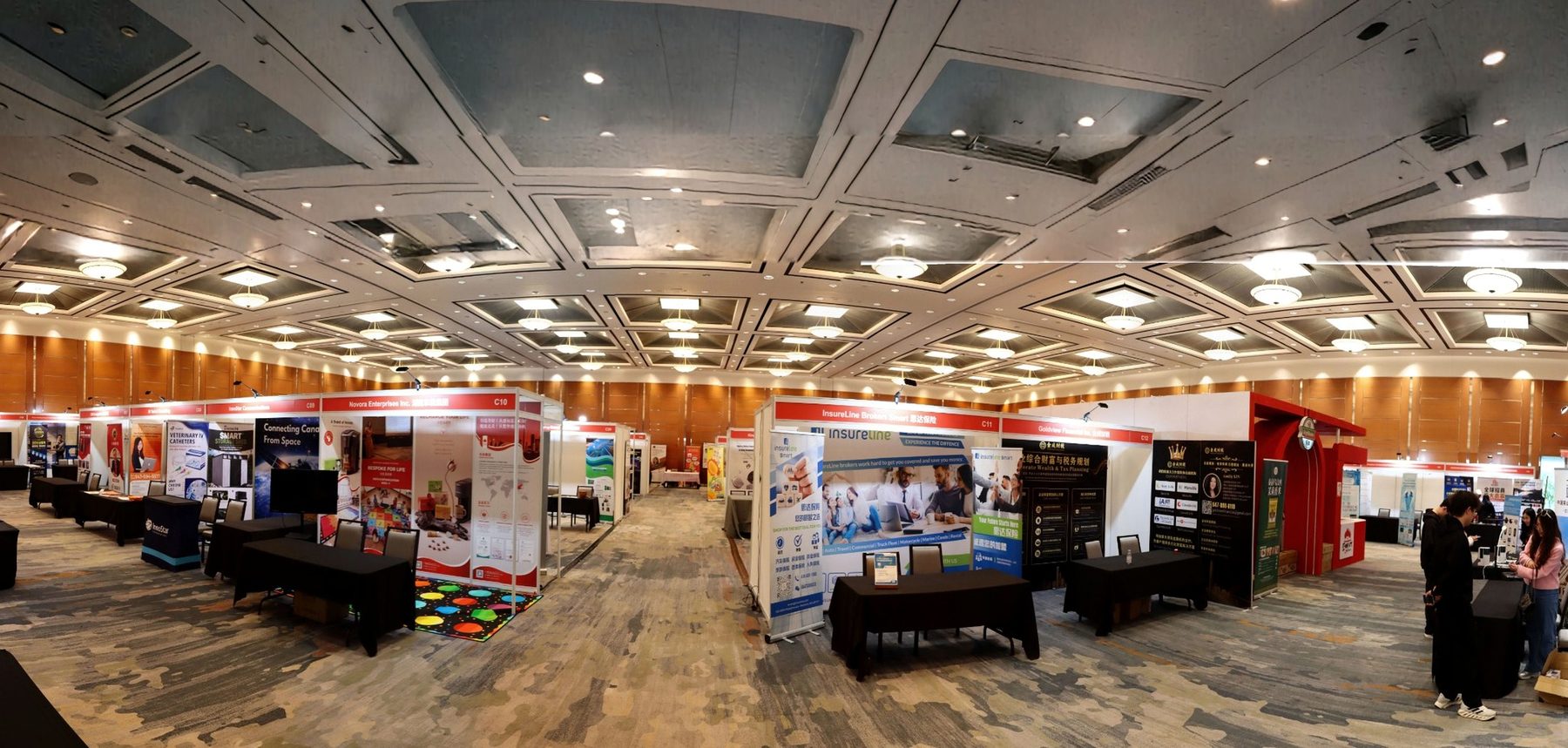 Toronto trade show floor representing commercial connection and opportunity assessment