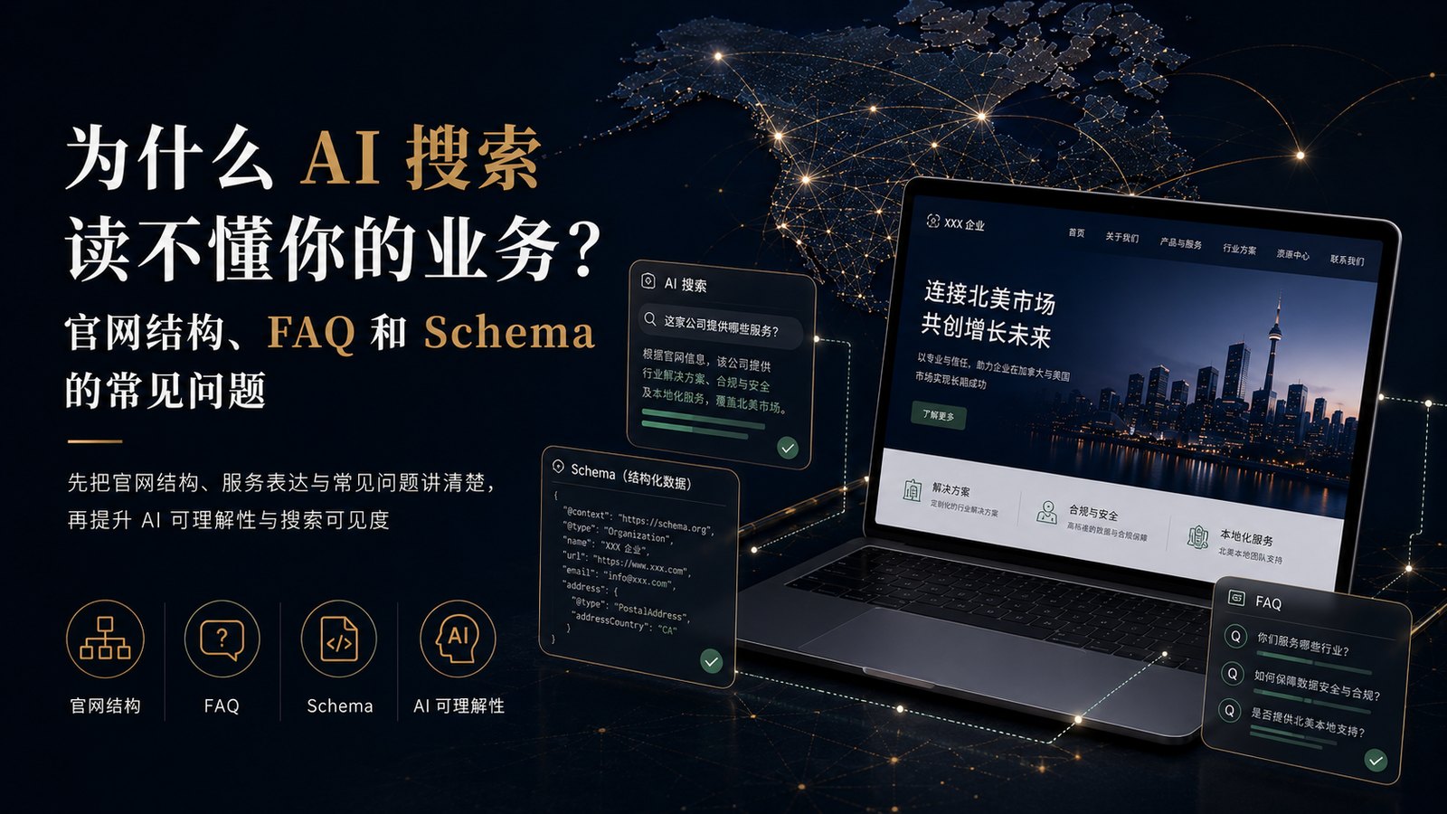 Why AI search cannot understand your business: common issues with website structure, FAQs, and Schema